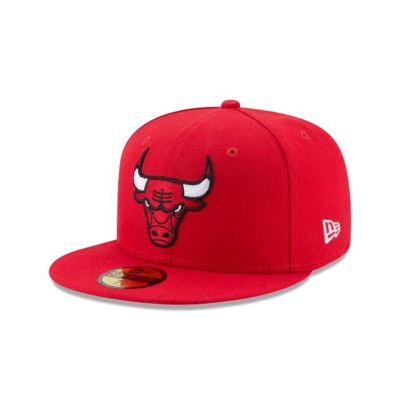 Chicago Bulls Gorra | New Era NBA Team Color 59fifty Fitted Cap Mexico - Rojos